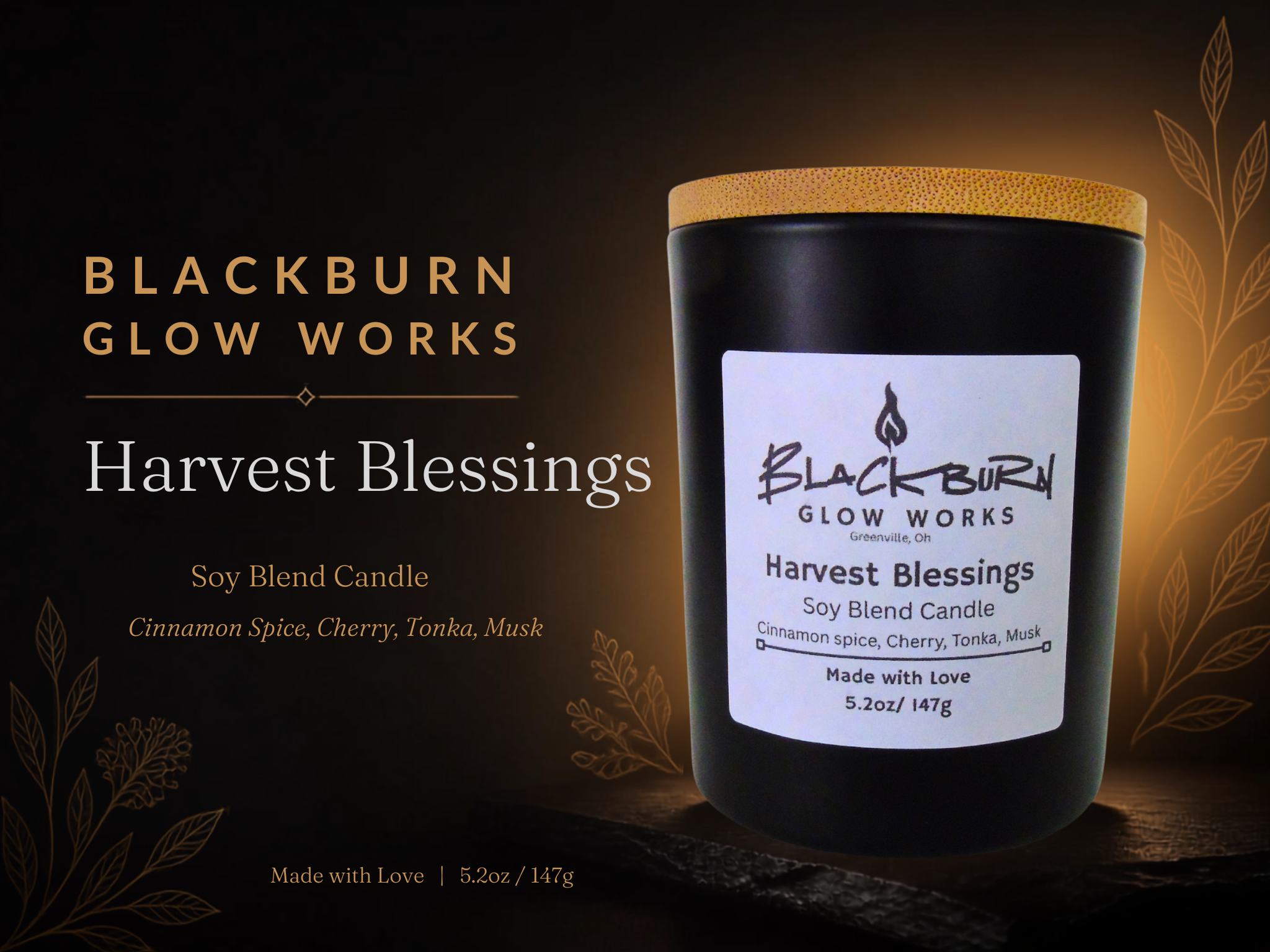 Harvest Blessings 5.2oz Candle